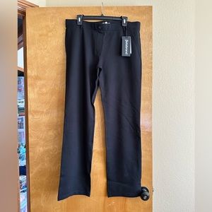 Betabrand bootcut dress pants, black